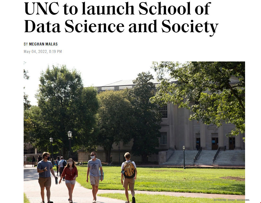 UNC大學(xué)將成立數(shù)據(jù)科學(xué)與社會(huì)學(xué)院.png UNC大學(xué)將成立數(shù)據(jù)科學(xué)與社會(huì)學(xué)院.png